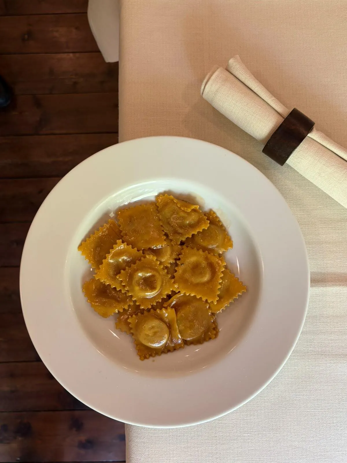Agnolotti al sugo d'arrosto